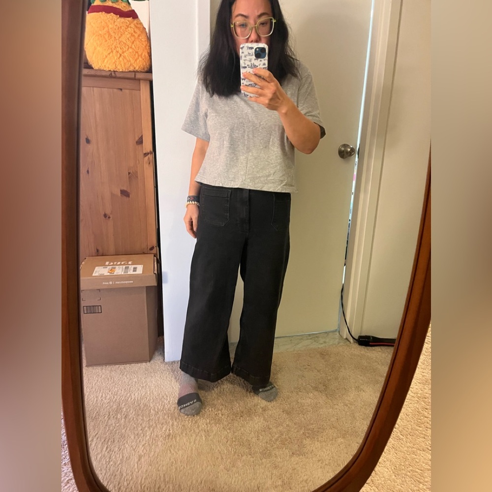 Pilcro Anthropologie Colette Black Jeans 30P